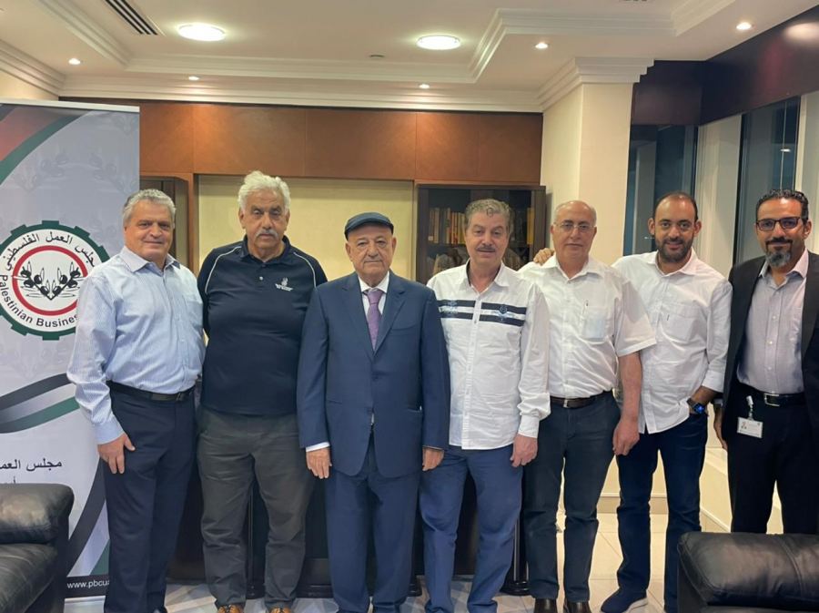 مجلس العمل الفلسطيني يستقبل مدير متحف فلسطين في الولايات المتحدة
